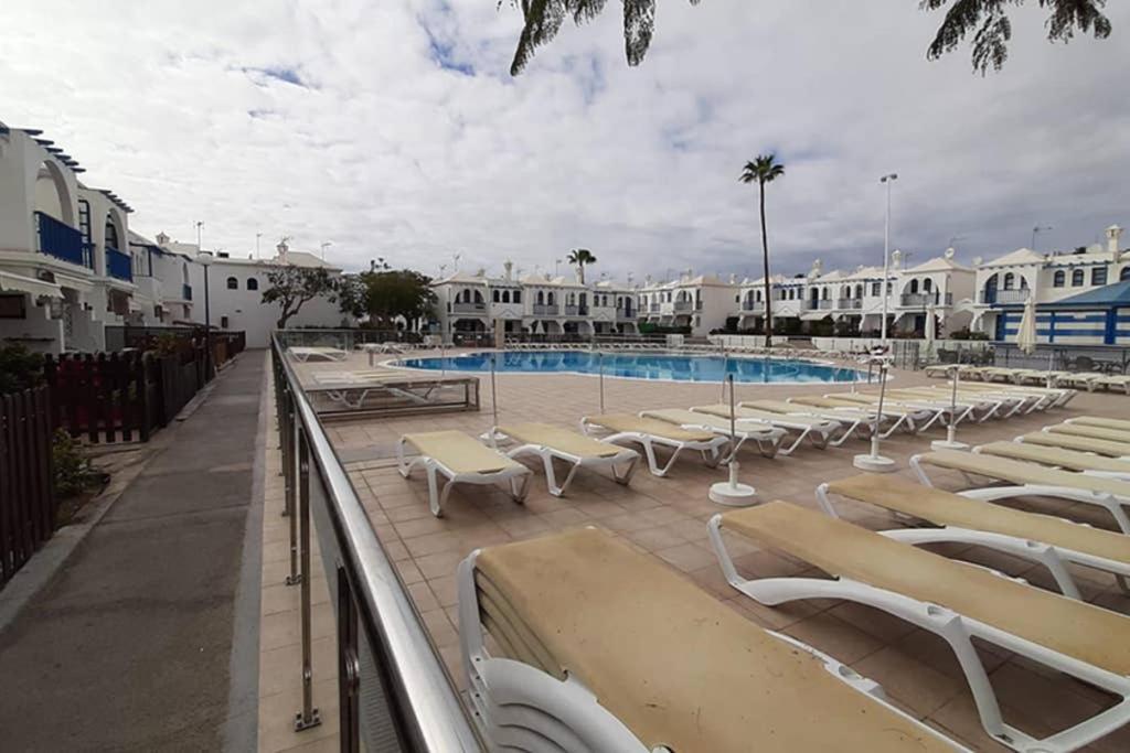 Bungalow Maspalomas Tranquilo Luminoso Y Apto Para El Teletrabajo Luaran gambar